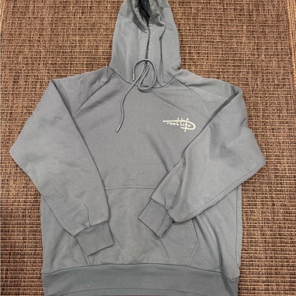 Slate Gray Hoodie with Logo